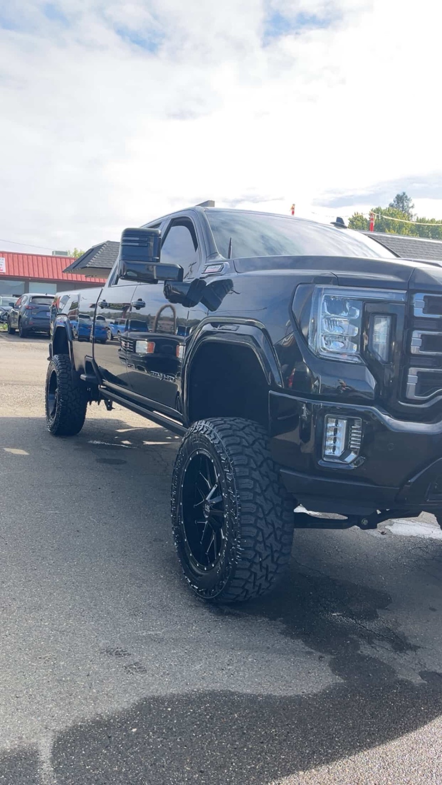 After truck detail